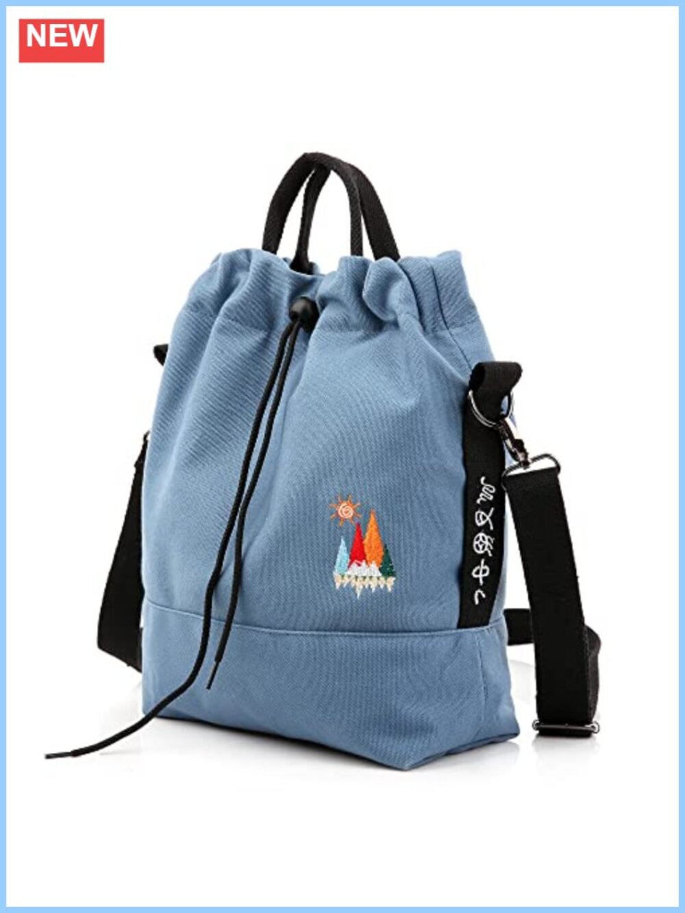Canvas Crossbody Bag Tote Shoulder Hobo Purse Women
